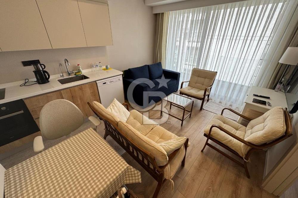 GAYDA VERA HARİKA CEPHE EŞYALI, BÜYÜK BALKONLU, KİRALIK 1+1 DAİRE