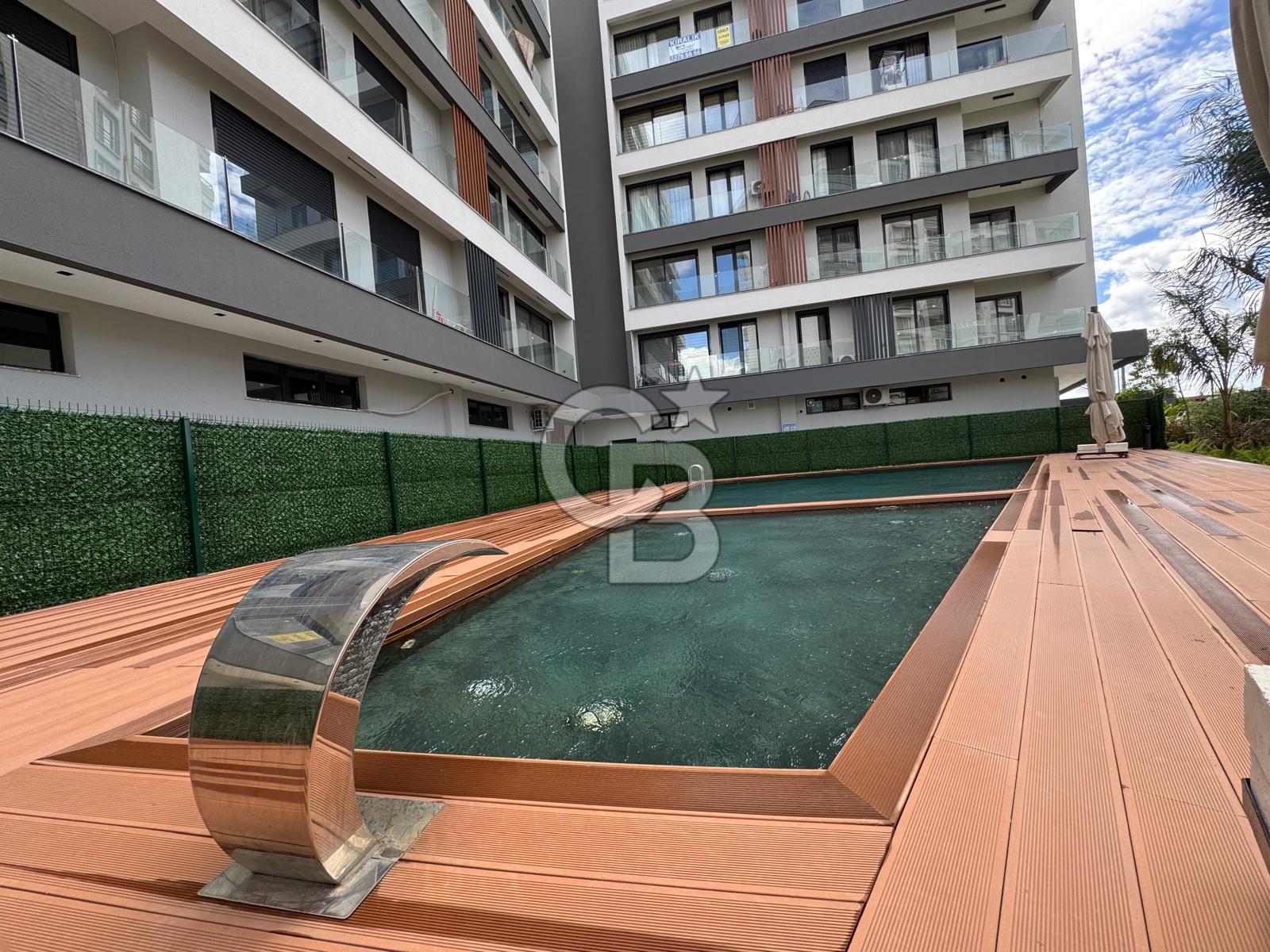GAYDA VERA HARİKA CEPHE EŞYALI, BÜYÜK BALKONLU, KİRALIK 1+1 DAİRE