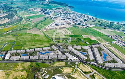 Kıbrıs İskele Yarköy Courtyard Platinum'da 1+1 Daire
