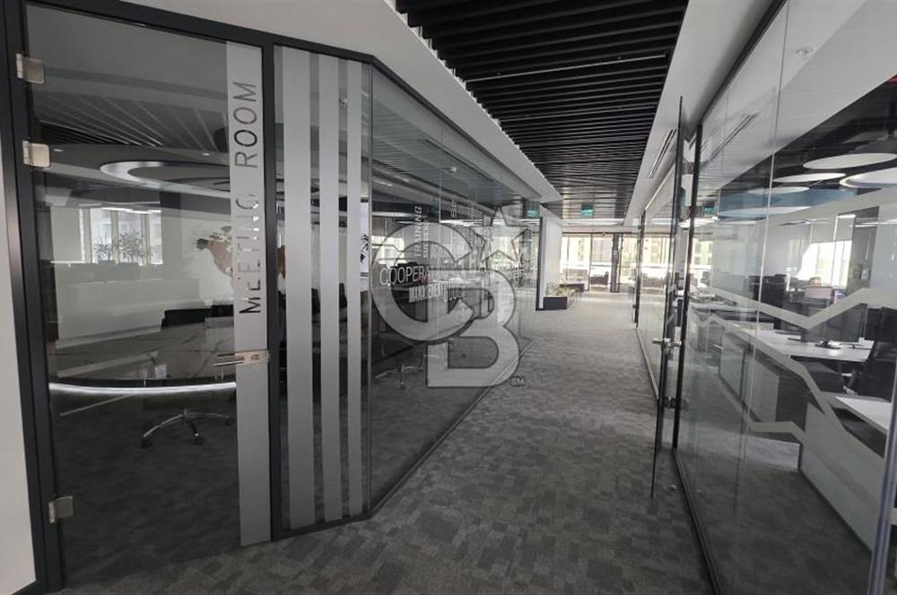 BUSINESS İSTANBULDA PRESTİJLİ 707 m² KİRALIK PLAZA KATI OFİSİ
