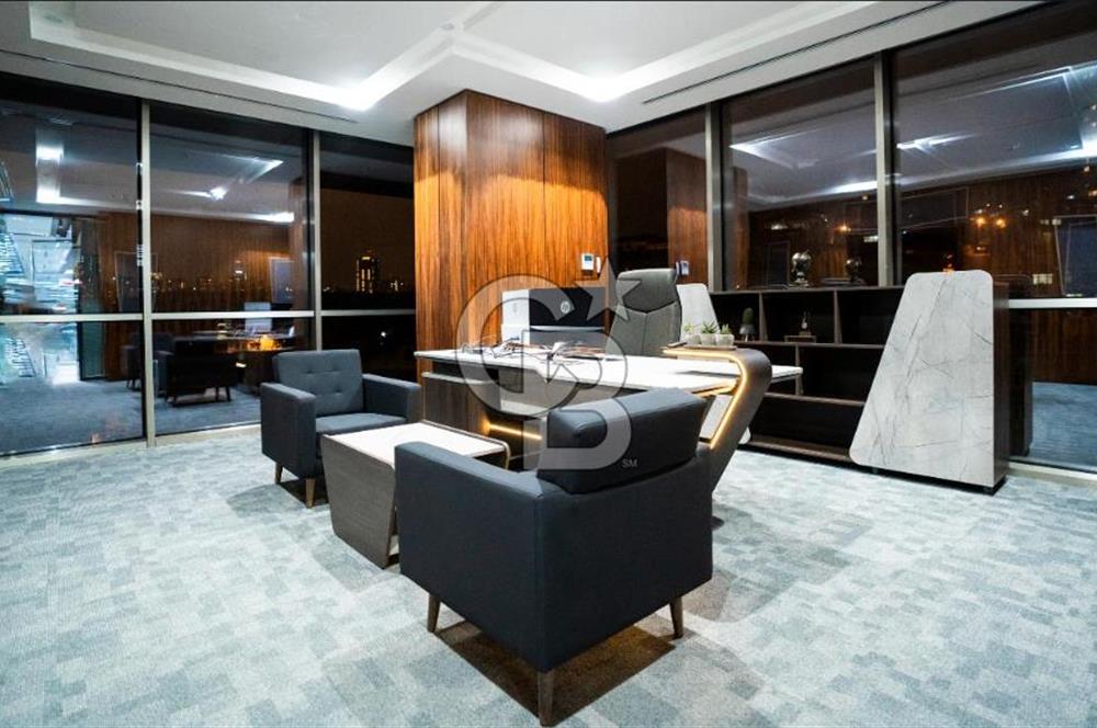 BUSINESS İSTANBULDA PRESTİJLİ 707 m² KİRALIK PLAZA KATI OFİSİ
