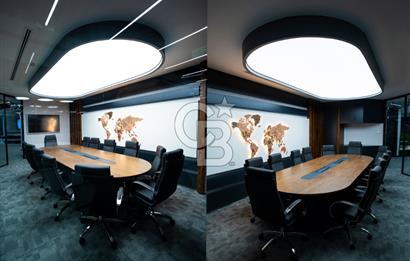 BUSINESS İSTANBULDA PRESTİJLİ 707 m² KİRALIK PLAZA KATI OFİSİ