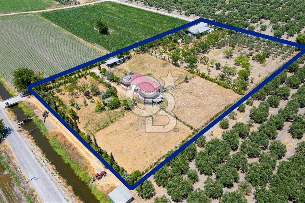 Foça Gerenköy'de Satılık 10 Dönüm Tarla ve  Müstakil Ev 