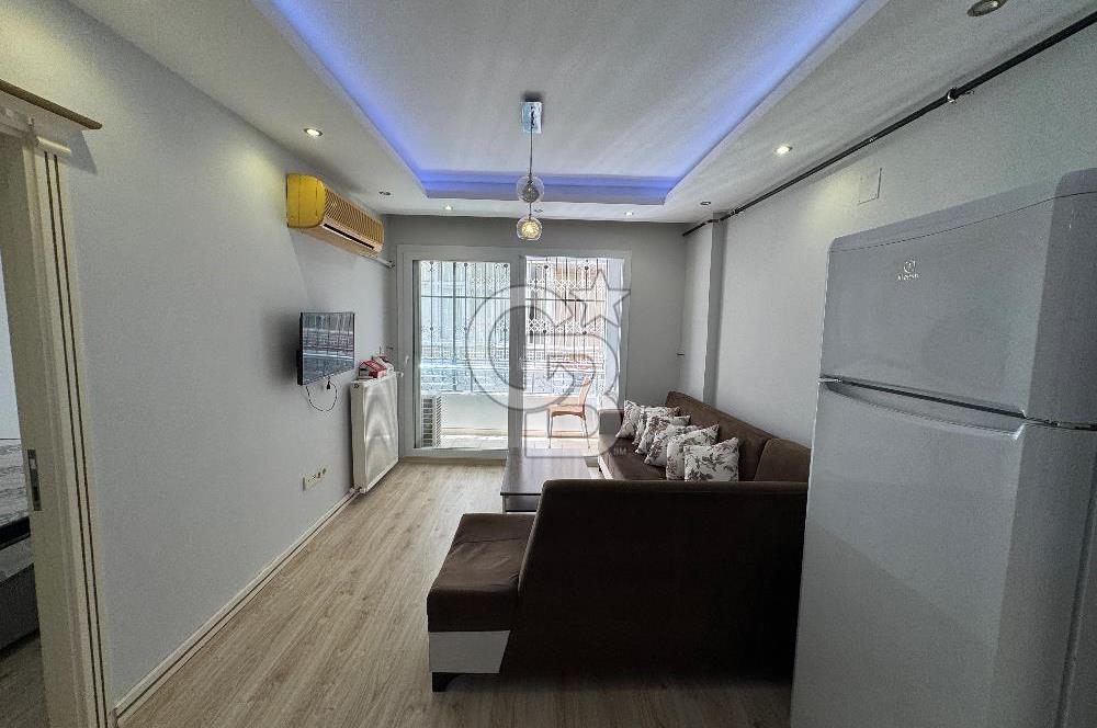 Mersin Yenişehirde Satılık Eşyalı 1+1 Doğalgazlı Daire