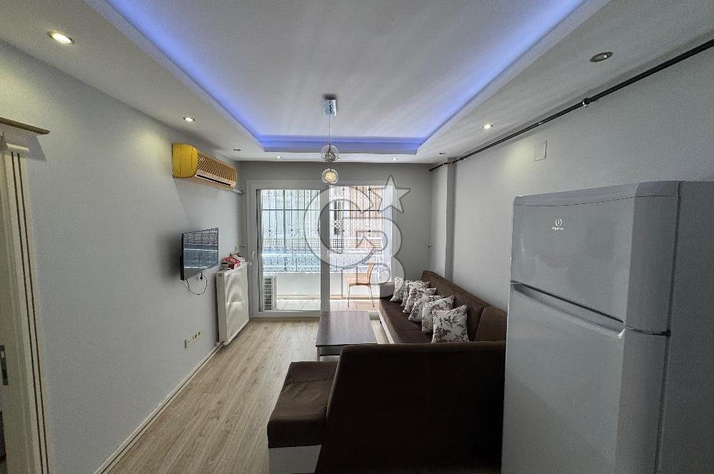 Mersin Yenişehirde Satılık Eşyalı 1+1 Doğalgazlı Daire