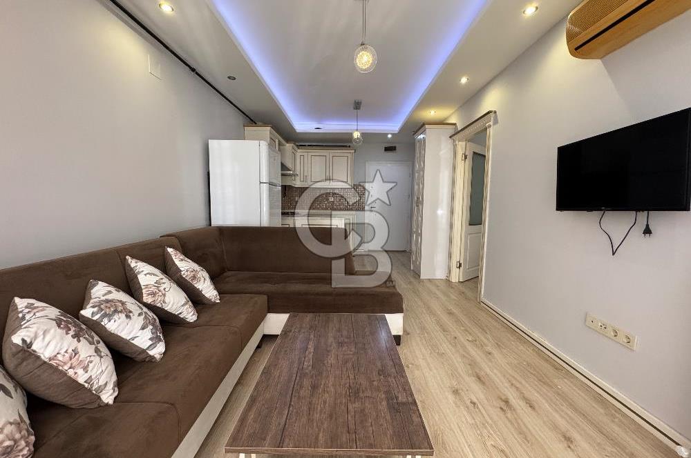 Mersin Yenişehirde Satılık Eşyalı 1+1 Doğalgazlı Daire