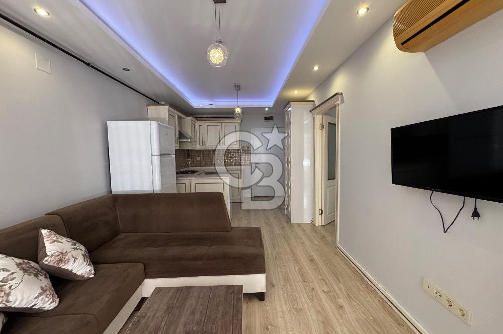 Mersin Yenişehirde Satılık Eşyalı 1+1 Doğalgazlı Daire