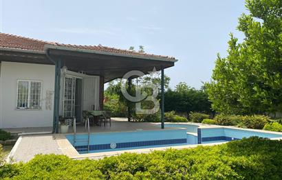 DALYAN 'DA MÜSTAKİL HAVUZLU, 4500 M2 BAHÇELİ SATILIK VİLLA