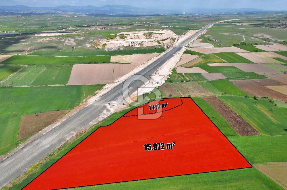 CB OPİA'DAN ELMACIKTA HIZLI TREN HATTINA CEPHE YATIRIMLIK TARLA