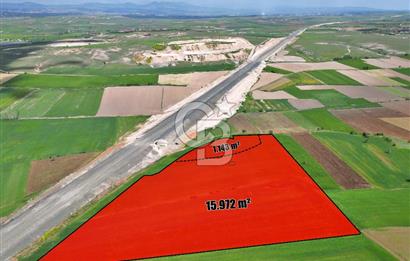 CB OPİA'DAN ELMACIKTA HIZLI TREN HATTINA CEPHE YATIRIMLIK TARLA