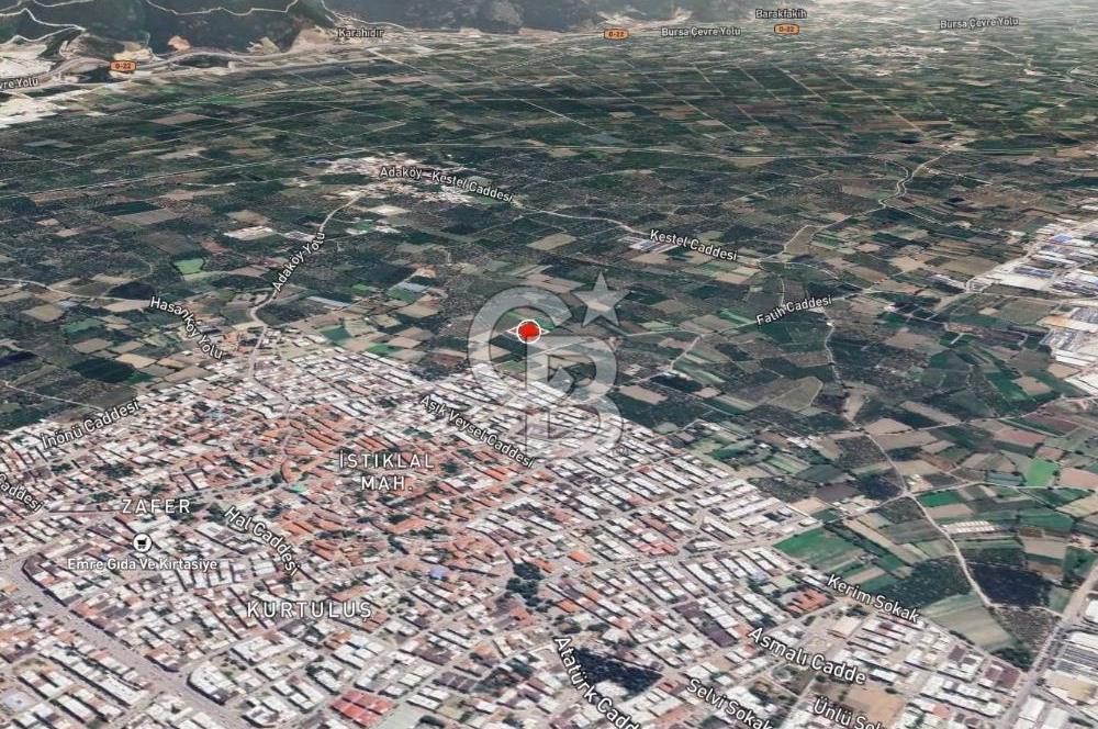GÜRSU’DA İMARA 200 METRE MESAFEDE SATILIK FIRSAT TARLA