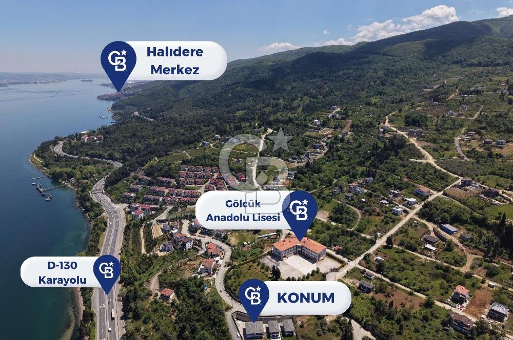 CB ENVOY’dan GÖLCÜK ULAŞLI’da SATILIK BOĞAZ MANZARALI 4+1 VİLLA