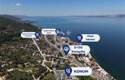 CB ENVOY’dan GÖLCÜK ULAŞLI’da SATILIK BOĞAZ MANZARALI 4+1 VİLLA