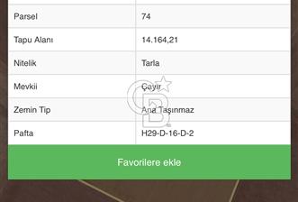 SİNCAN İLYAKUT KÖYÜNDE SATILIK ARDA  - 7 - 349448