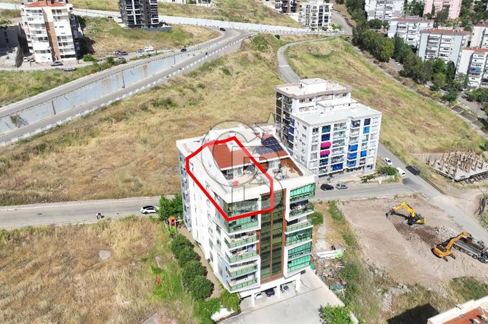 ÇİĞLİ ESENTEPE'DE 4+1 TERASLI DUBLEKS DAİRE