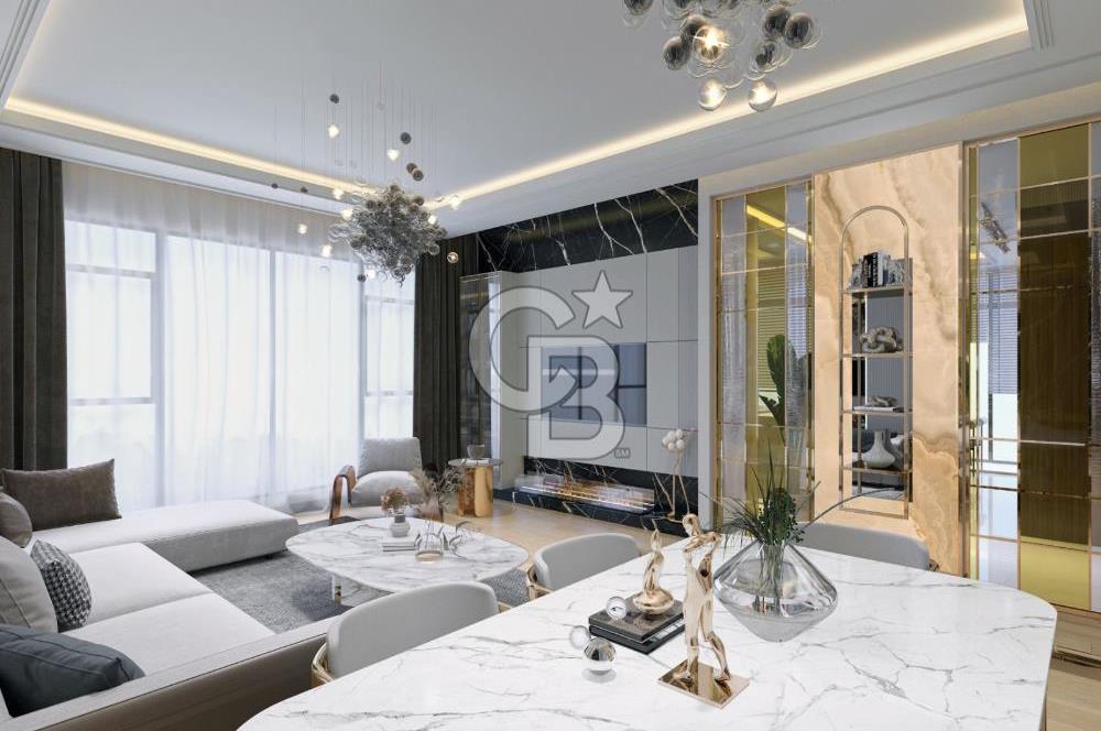 KEÇİÖREN SANCAKTEPE'DE PRESTİJLİ PLAZA'DA SATILIK GENİŞ KONUT&BÜRO