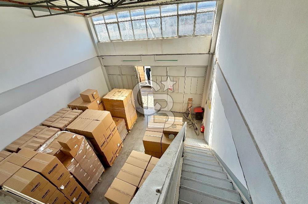 Balatçi da 135 m2 kiralık depo 