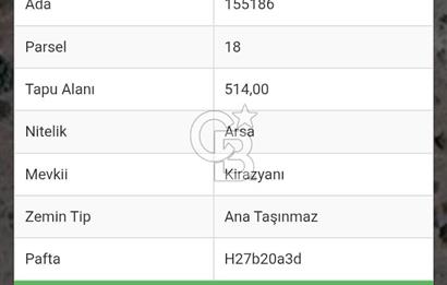 BEYPAZARI KARAŞAR KİRAZYANI MEVKİNDE SATILIK VİLLA ARSASI