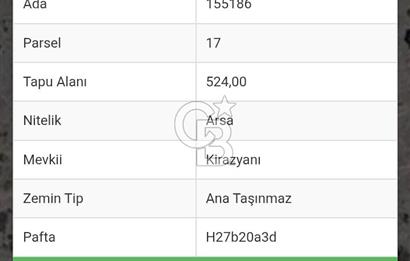 BEYPAZARI KARAŞAR KİRAZYANI MEVKİNDE SATILIK VİLLA ARSASI