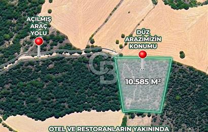 BEYPAZARI'NDA YATIRIMLIK 10.585 MT2 YOL CEPHELİ KÖYE 950 MT