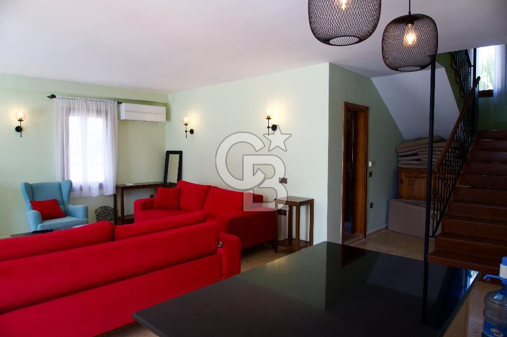 CB GİZ'DEN Kalkan'da Satılık manzaralı lüks villa (425 m2 arsa)
