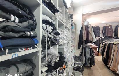 MENEMEN’DE CADDE ÜSTÜ | YÜKSEK CİROLU FULL STOKLU DEVREN KİRALIK GİYİM MAĞAZASI