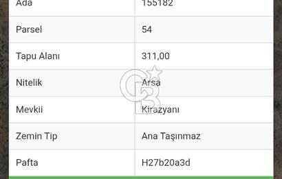 BEYPAZARI KARAŞAR KİRAZYANI SATILIK VİLLA ARSASI