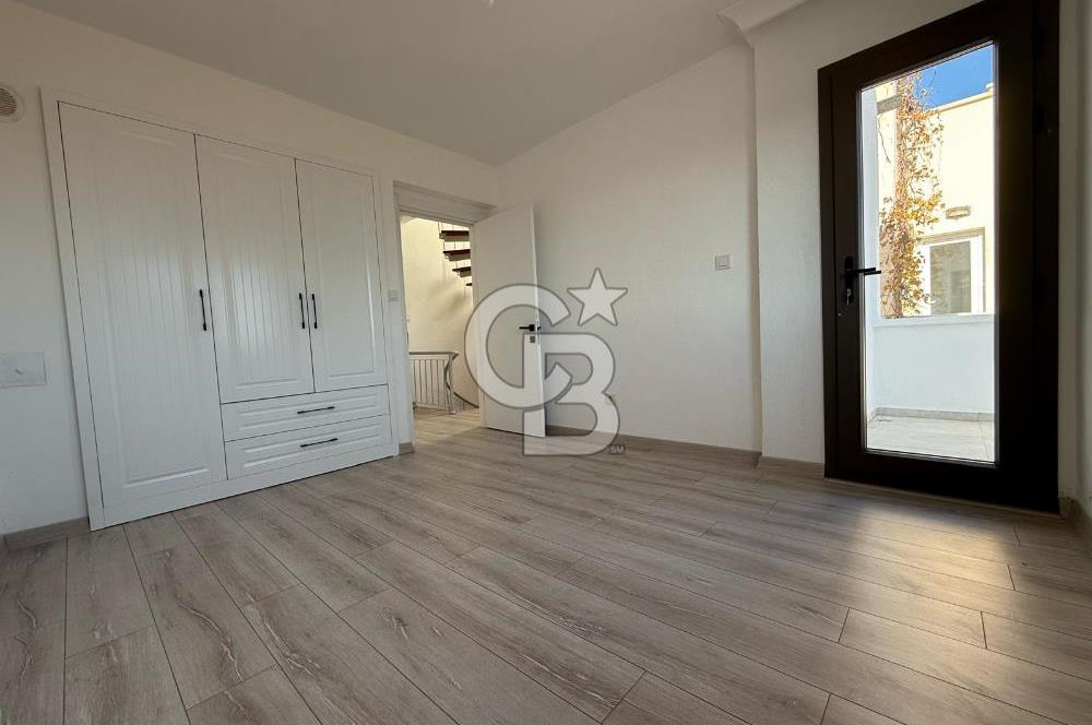 Datça Dadya Sitesi’nde Panoramik Deniz Manzaralı, Tadilatlı 3+1 Villa