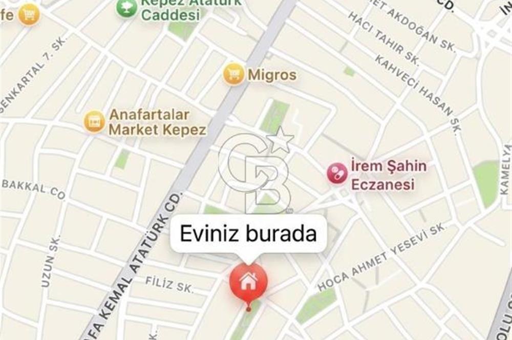 Kepez Cumhuriyet Mahallesi’nde Park Manzaralı, Ferah Kiralık 2+1!