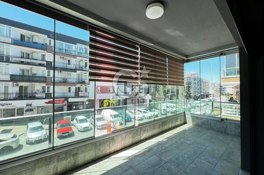 GAZİEMİR BELEDEDİYE ARKASI GENİŞ 3+1 ÖZEL DİZAYN ÇİFT CEPHE SATILIK DAİRE 