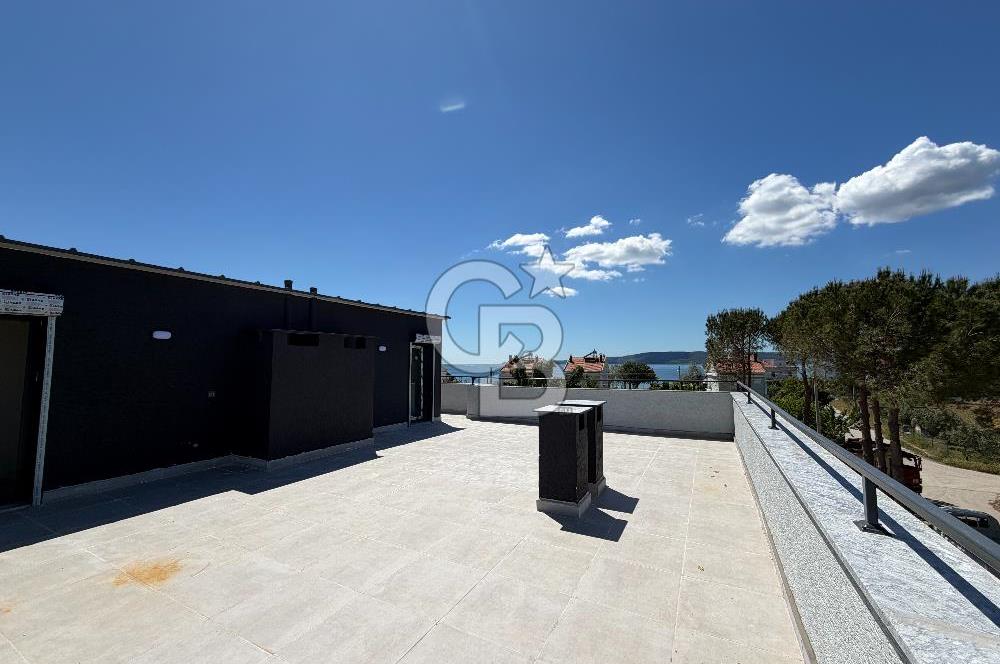 ÇANAKKALE DARDANOS’TA BOĞAZ MANZARALI SATILIK 2+1 VİLLA