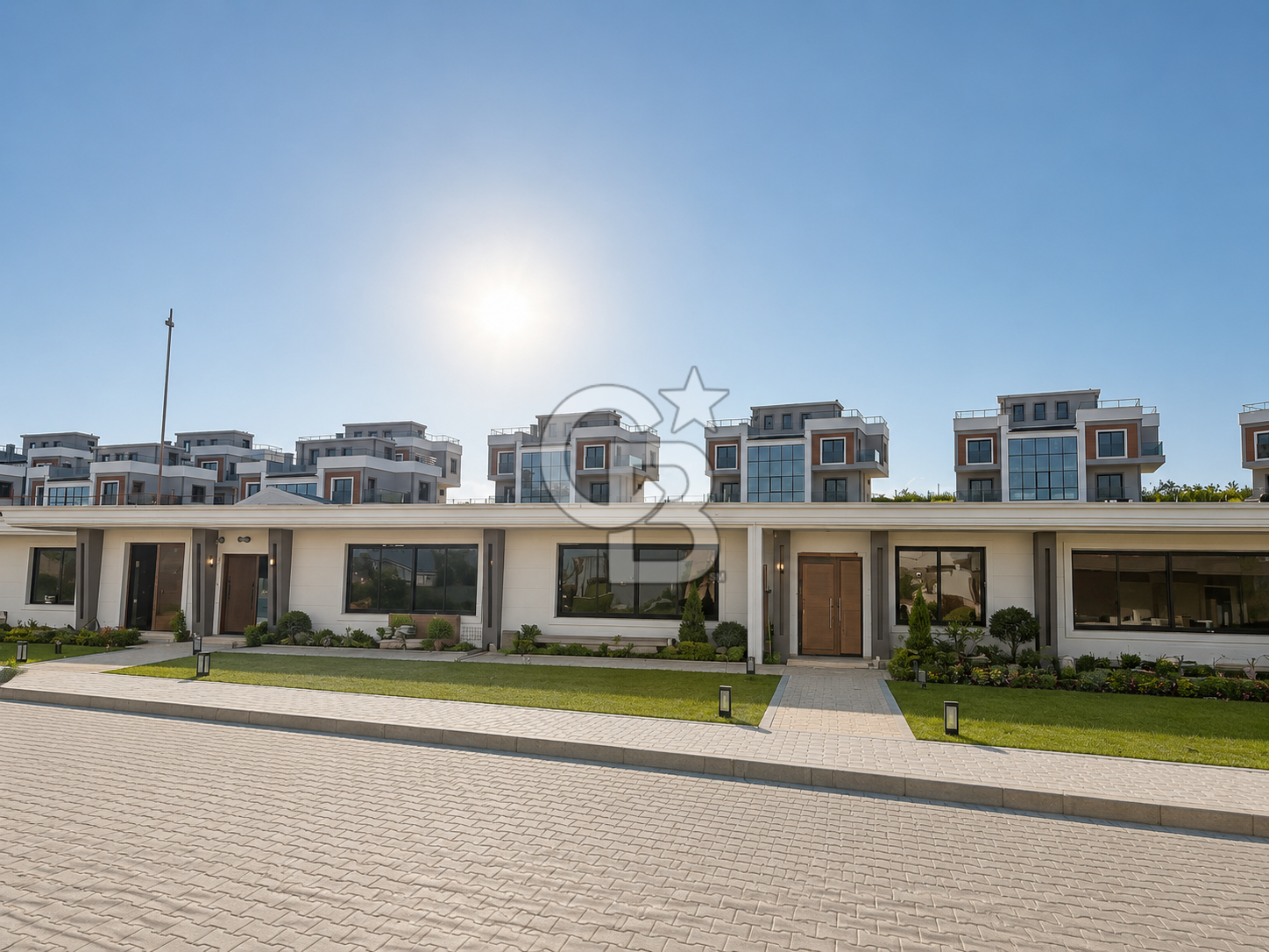 Tekirdağ Taraça Konaklarında,Deniz Manzaralı,Lüks Tripleks Villa