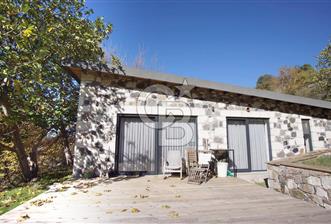 ASSOS KAZDAĞLARI HATTINDA, GENİŞ AHŞAP TERASLI, MODERN TAŞ EV - 7 - 349783