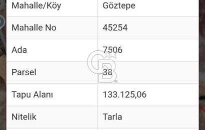ANKARA BALA GÖZTEPEDE YATIRIMLIK BÜYÜK PARSEL TARLA