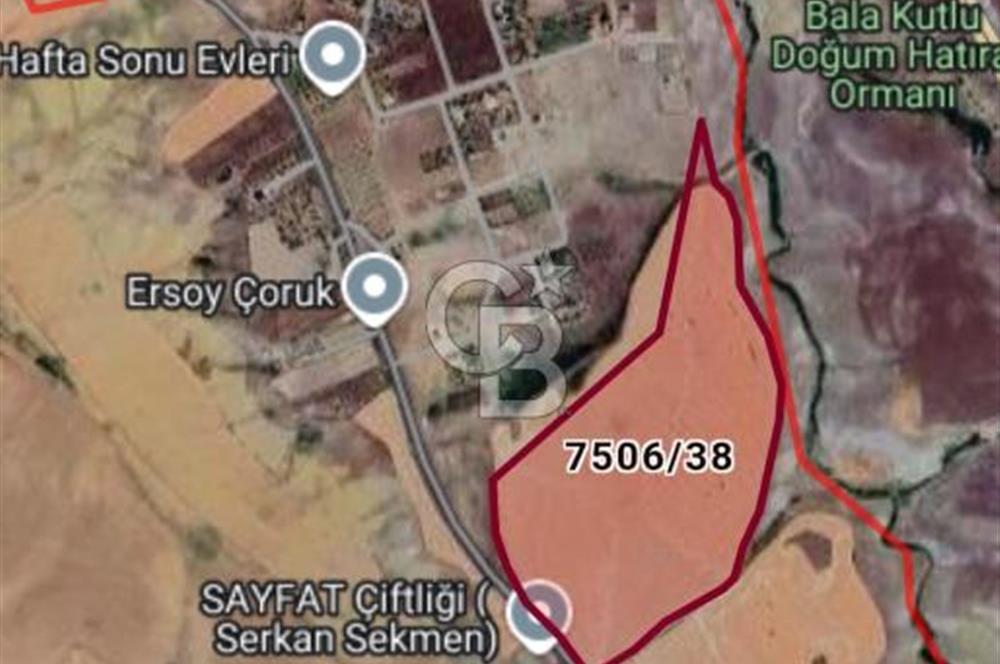 ANKARA BALA GÖZTEPEDE YATIRIMLIK BÜYÜK PARSEL TARLA