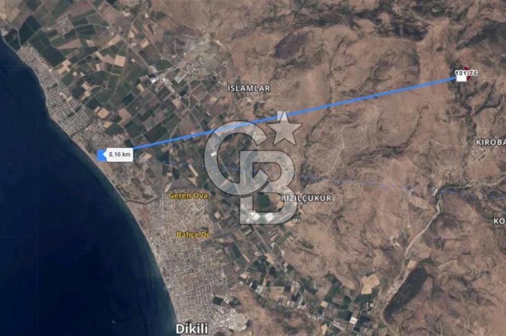 DİKİLİ MAZILIDA 500 m² KOOPERATİF HİSSESİ DENİZE YAKIN YATIRIM