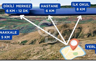 DİKİLİ MAZILIDA 500 m² KOOPERATİF HİSSESİ DENİZE YAKIN YATIRIM