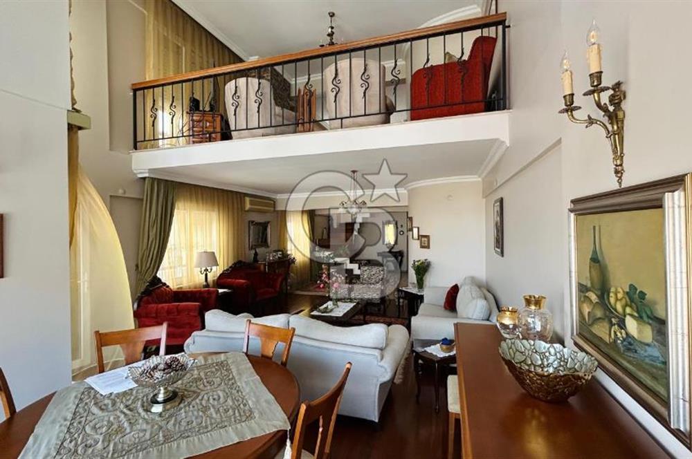 HAKİMEVLERİNDE 4+2 SATILIK LOFT DUBLEKS DENİZ MANZARALI DAİRE