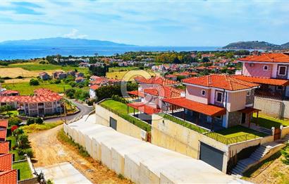 Datça Burgaz'da Panoramik Deniz Manzaralı 6+2 Villa