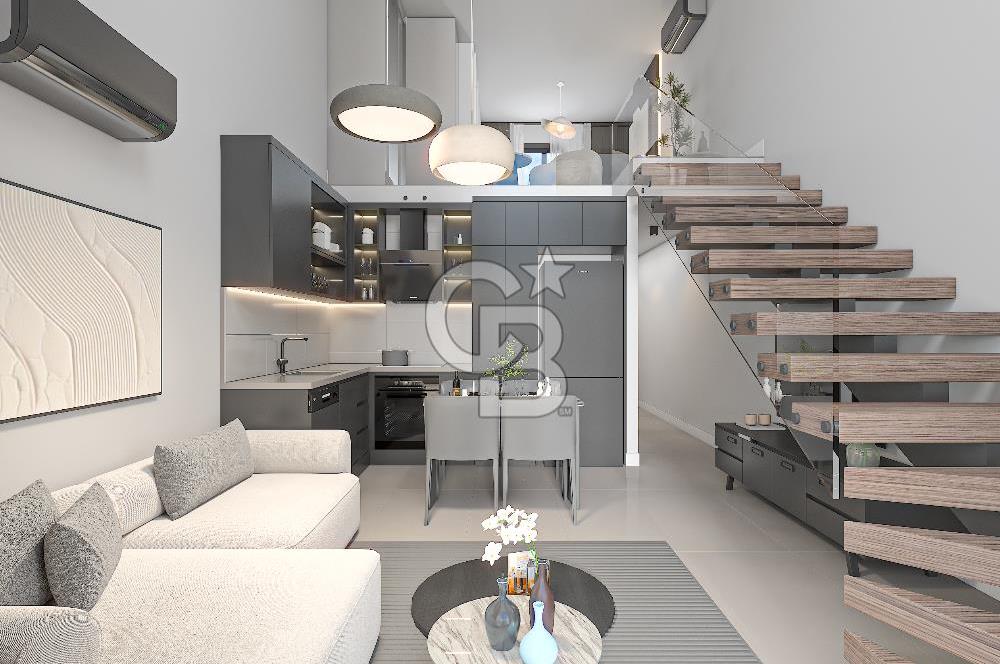 Kıbrıs Yeni Boğaziçi'nde Teslimi Yakın 2+1 Loft Daire