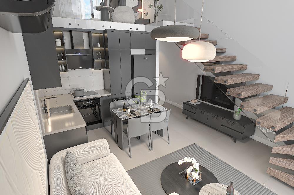 Kıbrıs Yeni Boğaziçi'nde Teslimi Yakın 2+1 Loft Daire