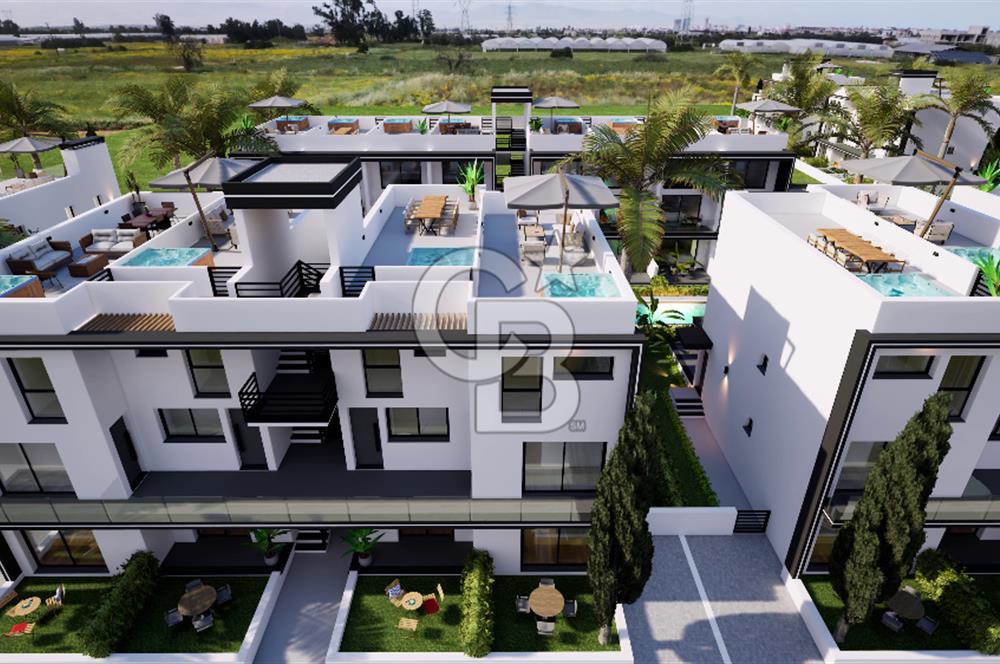 Kıbrıs Yeni Boğaziçi'nde Teslimi Yakın 2+1 Loft Daire