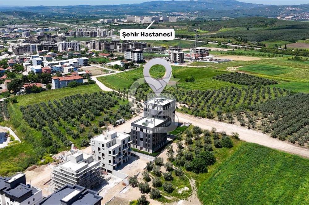 Balat'a Komşu Doğanköy'de 2+1 Eşyalı Bahçe Katı