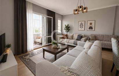 MİMAROBA DOLUNAY SİTESİ'NDE HAVUZLU DAİRE