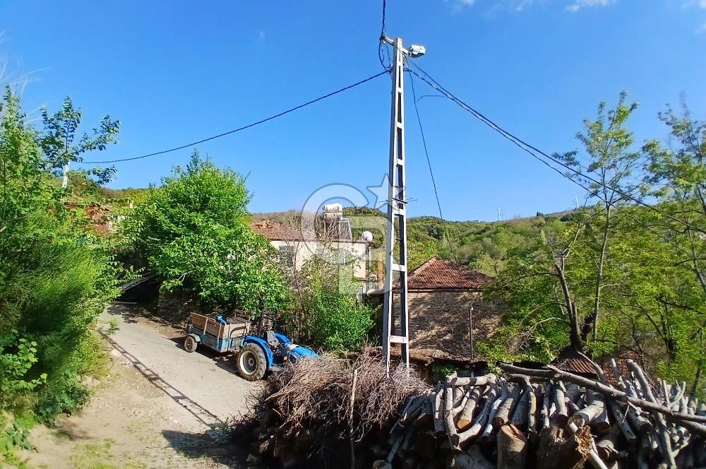 Köy Merkezinde 310 m² Taş Ev Elektrik ve Su Abonelikleri Hazır