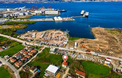 KOCAELİ SEPETLİPINAR LİMAN BÖL. YAKIN DEPO İMARLI SATILIK ARSA
