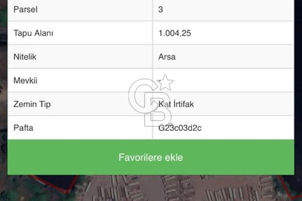 KOCAELİ SEPETLİPINAR LİMAN BÖL. YAKIN DEPO İMARLI SATILIK ARSA