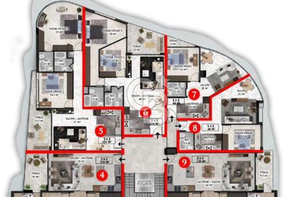 CityVena Residence Gazimağusa – Çanakkale Bölgesi