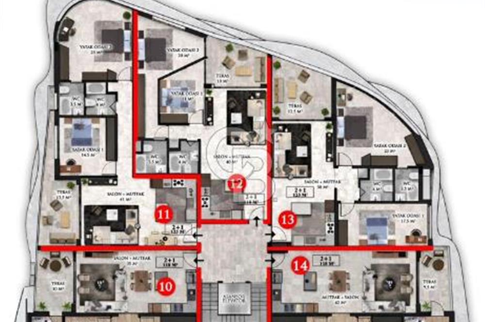 CityVena Residence Gazimağusa – Çanakkale Bölgesi