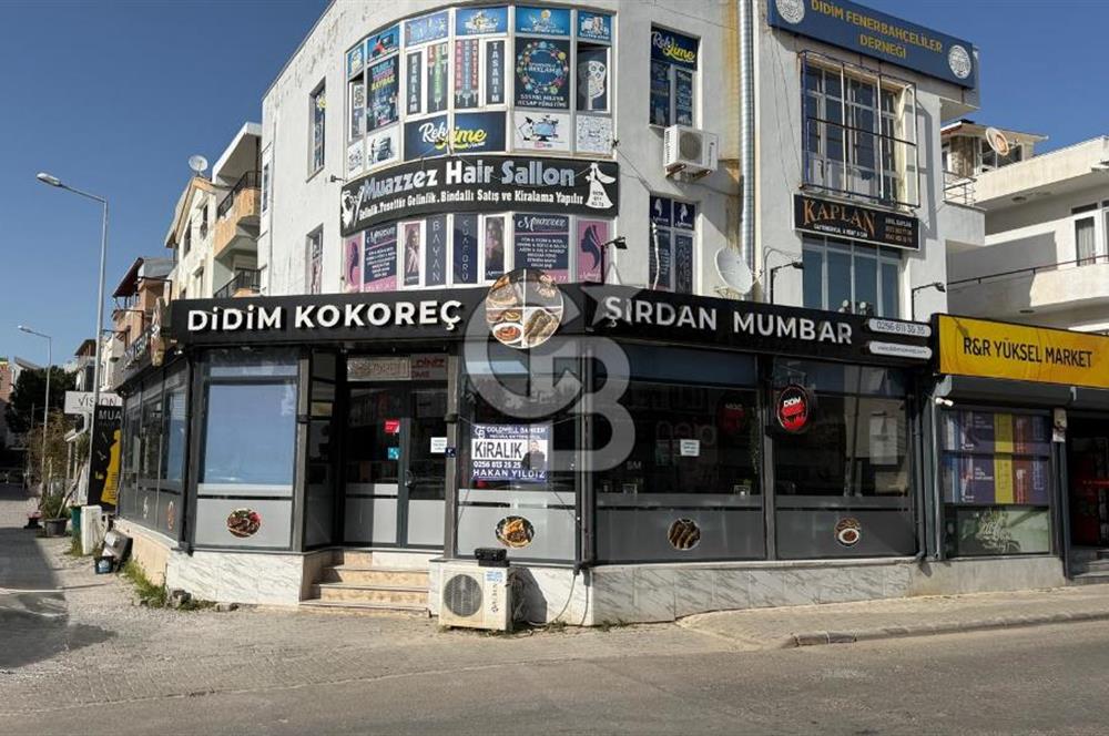 Didim'in Merkezinde, Bulvara Yakın Devren Restoran - 150m²